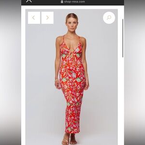 RESA midi floral dress